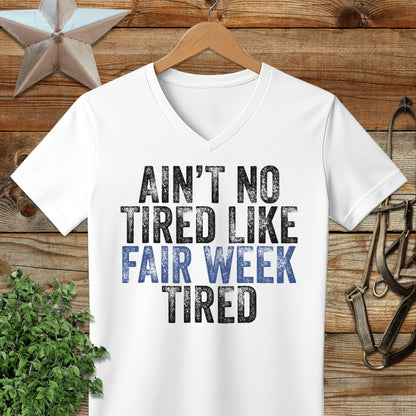 Fair Week Tired V-neck