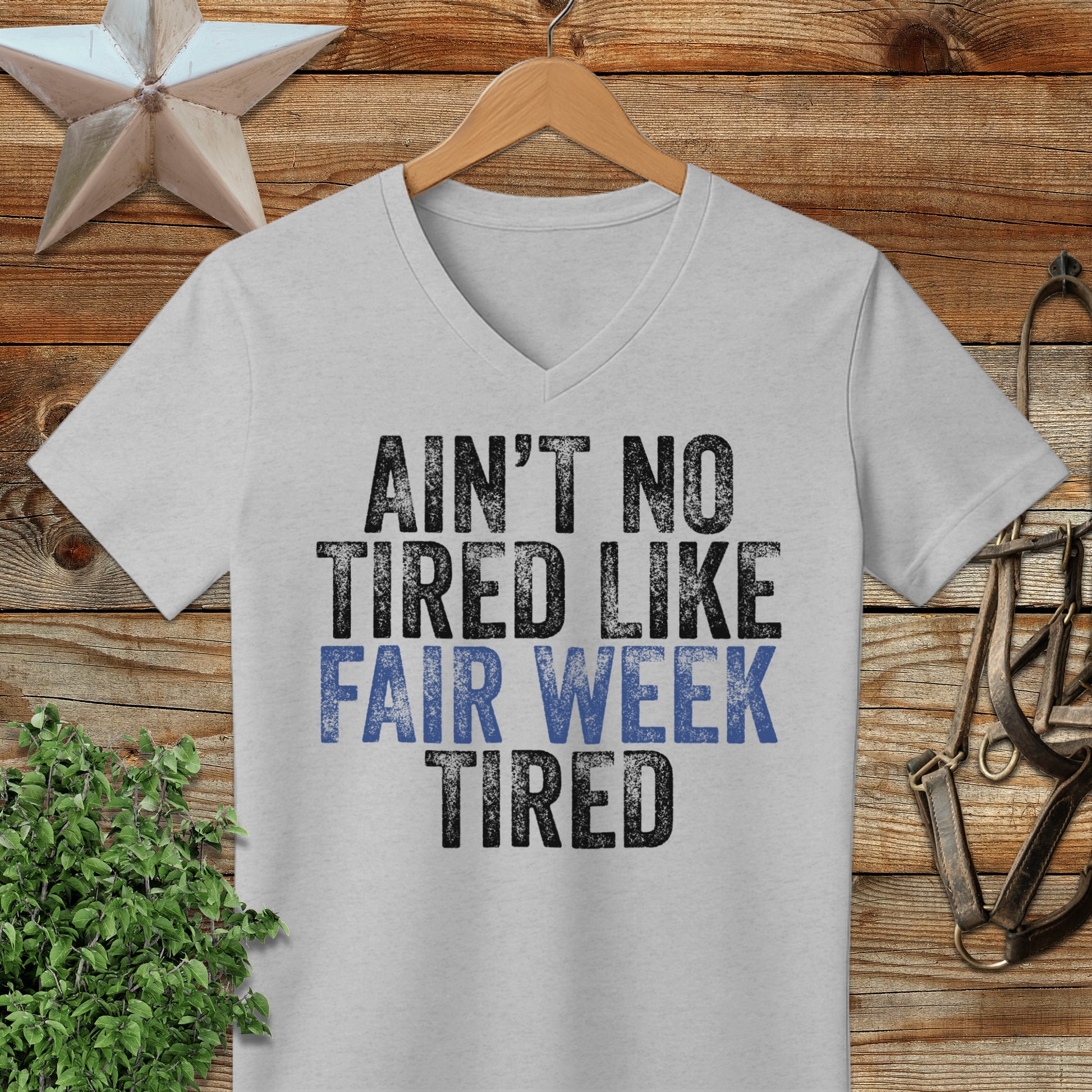 Fair Week Tired V-neck