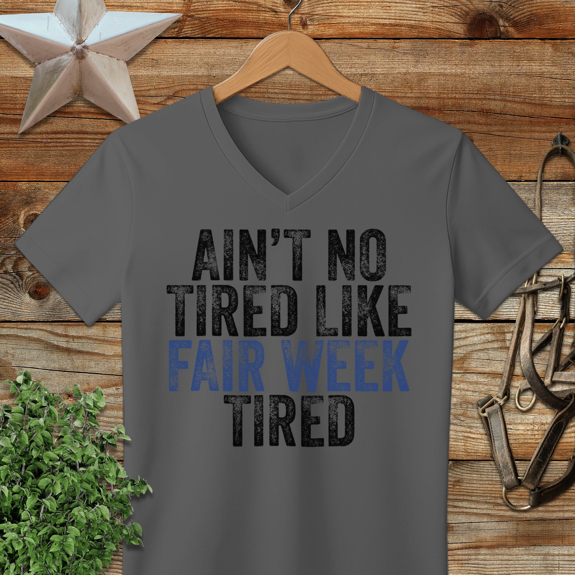 Fair Week Tired V-neck
