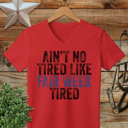 Fair Week Tired V-neck