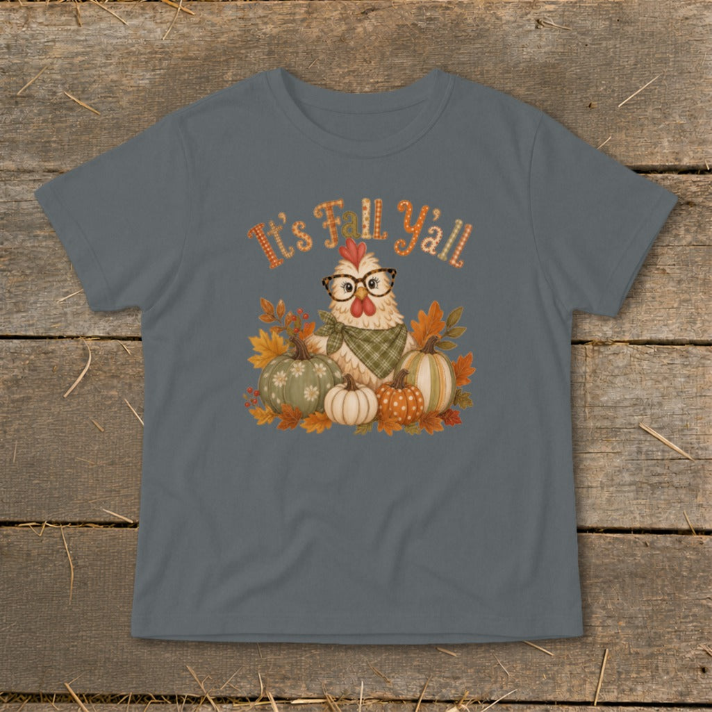 Fall Y'all Chicken Infant Tee