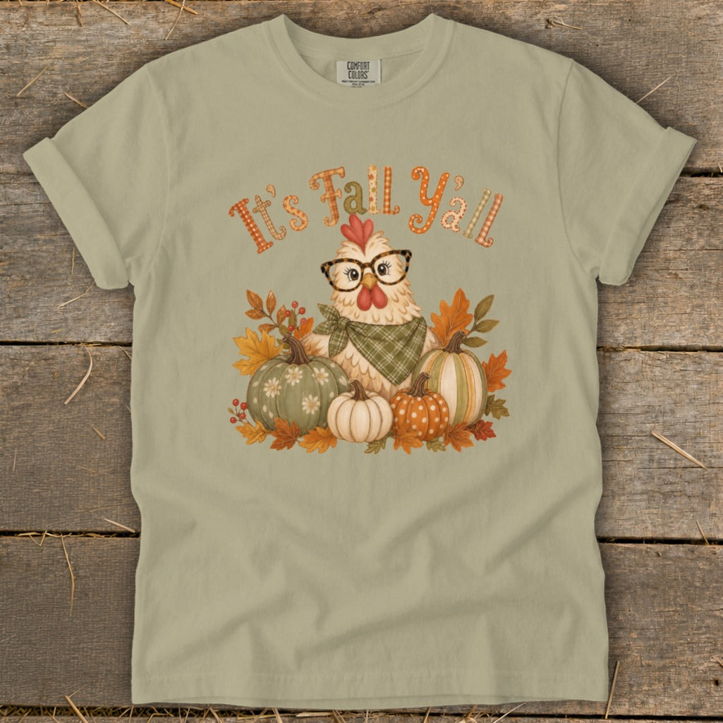 Fall Y'all Chicken Signature Tee