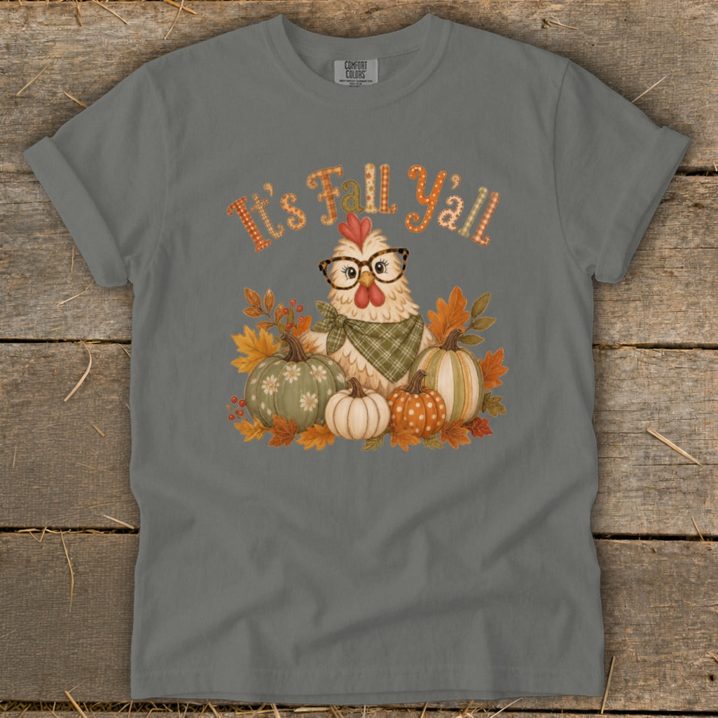 Fall Y'all Chicken Signature Tee