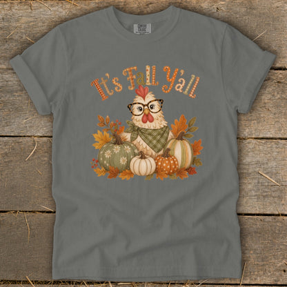 Fall Y'all Chicken Signature Tee