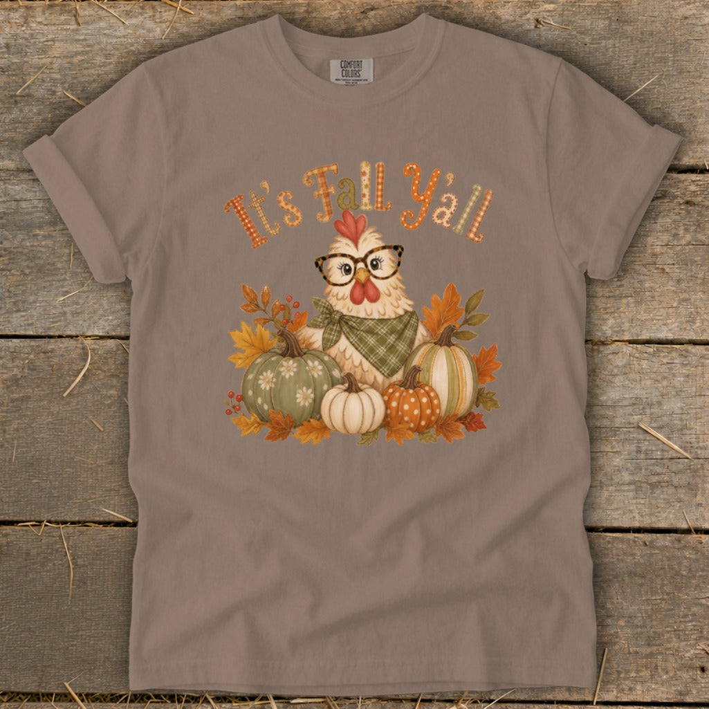 Fall Y'all Chicken Signature Tee