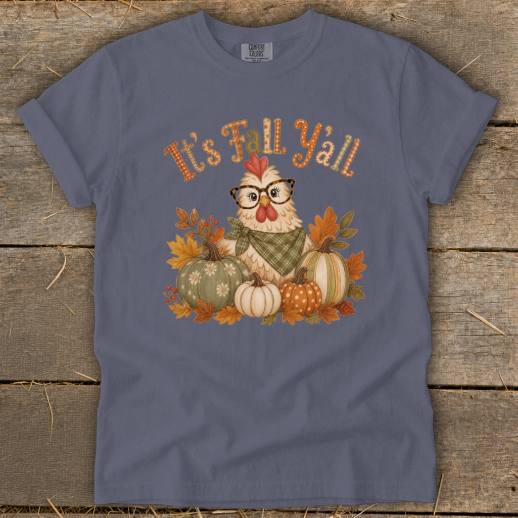 Fall Y'all Chicken Signature Tee