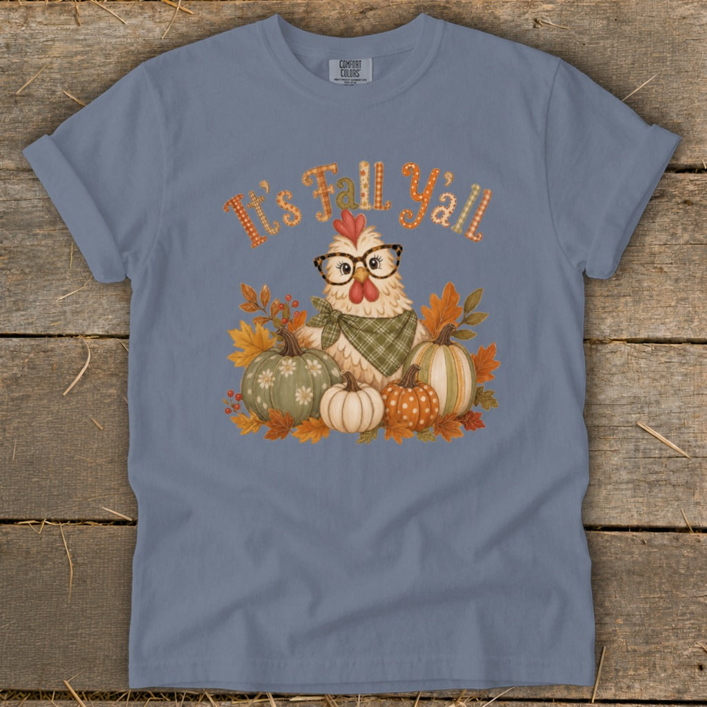 Fall Y'all Chicken Signature Tee