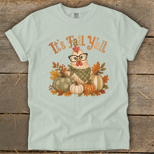 Fall Y'all Chicken Signature Tee