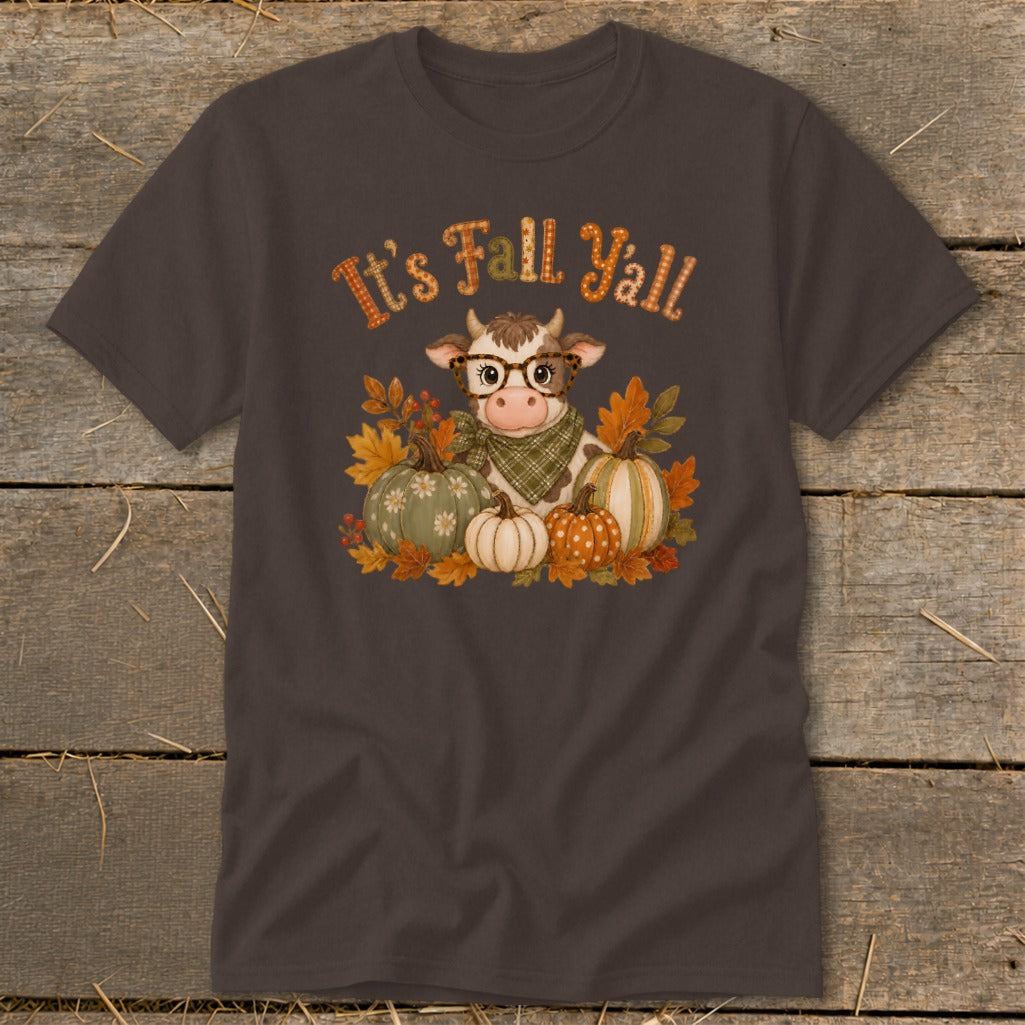 Fall Y'all Cow Classic Tee