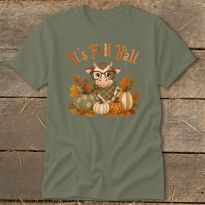 Fall Y'all Cow Classic Tee
