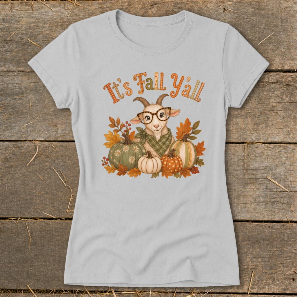Fall Y'all Goat Ladies Tee