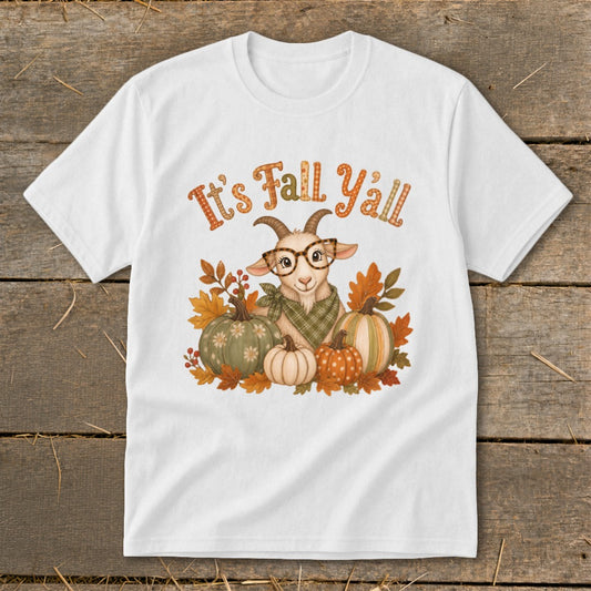 Fall Y'all Goat Youth Tee