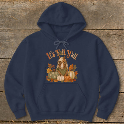 Fall Y'all Horse Hoodie