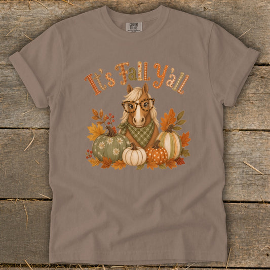 Fall Y'all Horse Signature Tee