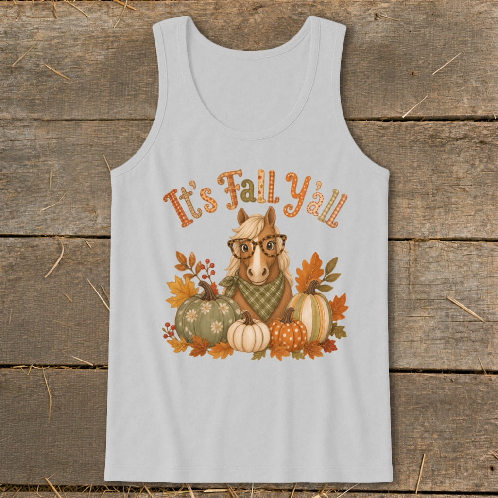 Fall Y'all Horse Tank Top