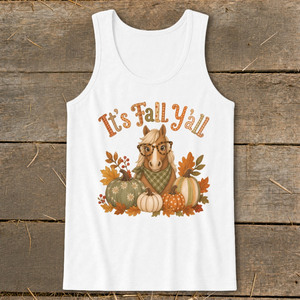 Fall Y'all Horse Tank Top