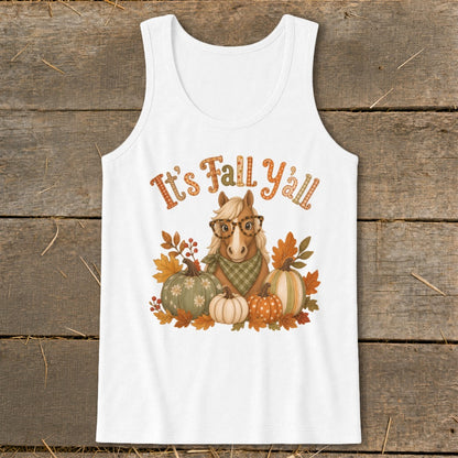 Fall Y'all Horse Tank Top
