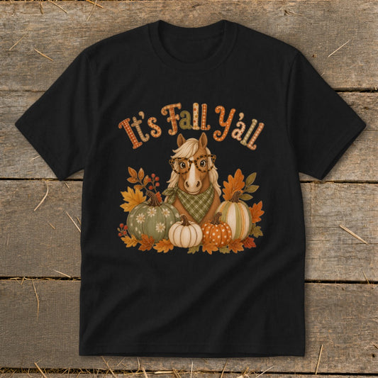 Fall Y'all Horse Youth Tee