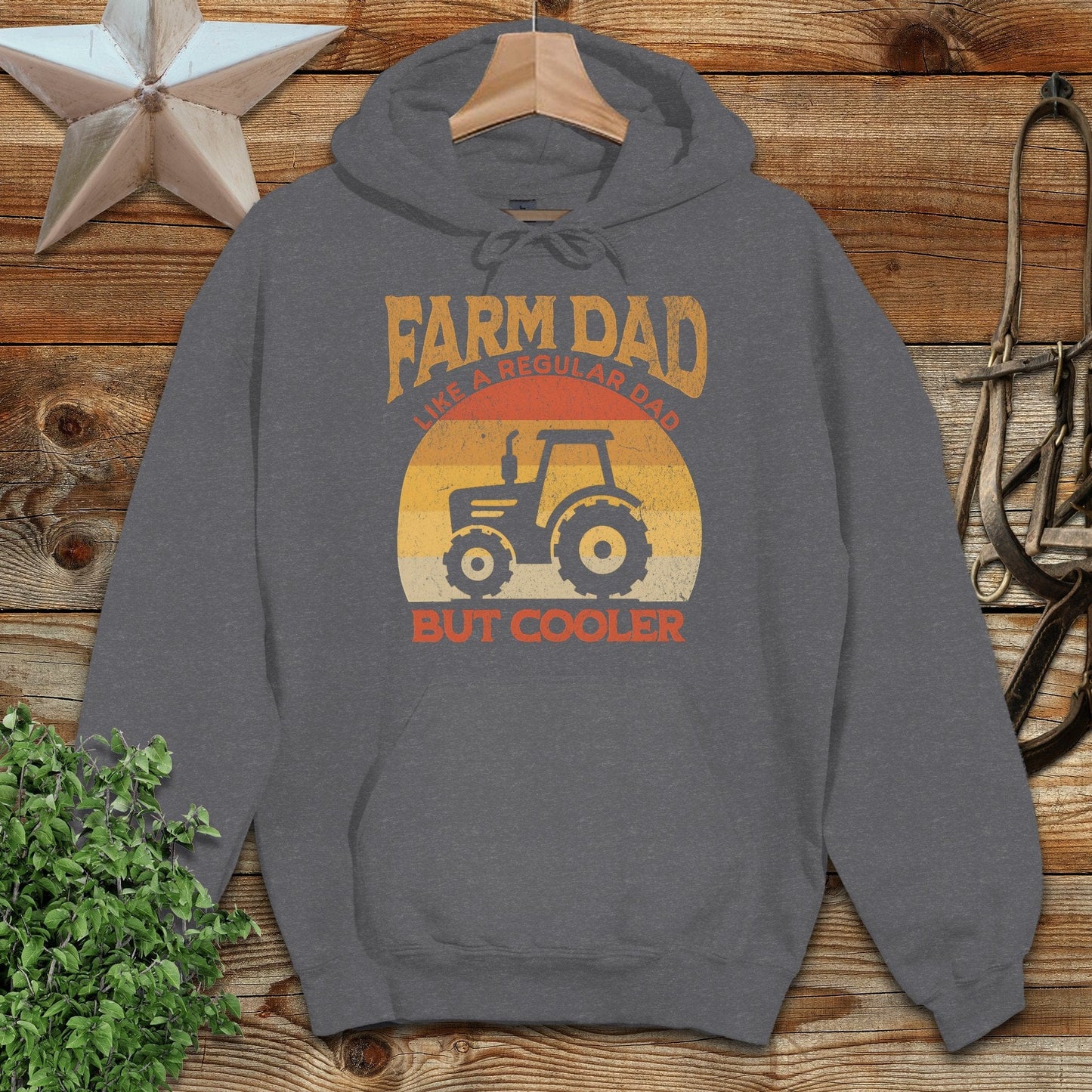 Farm Dad but Cooler Hoodie