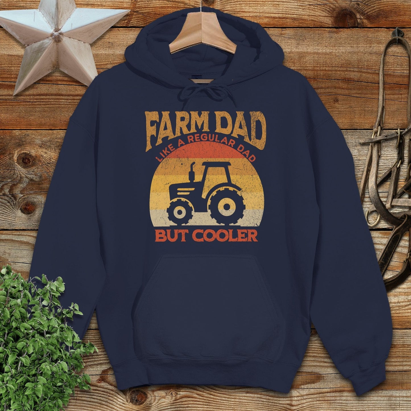 Farm Dad but Cooler Hoodie