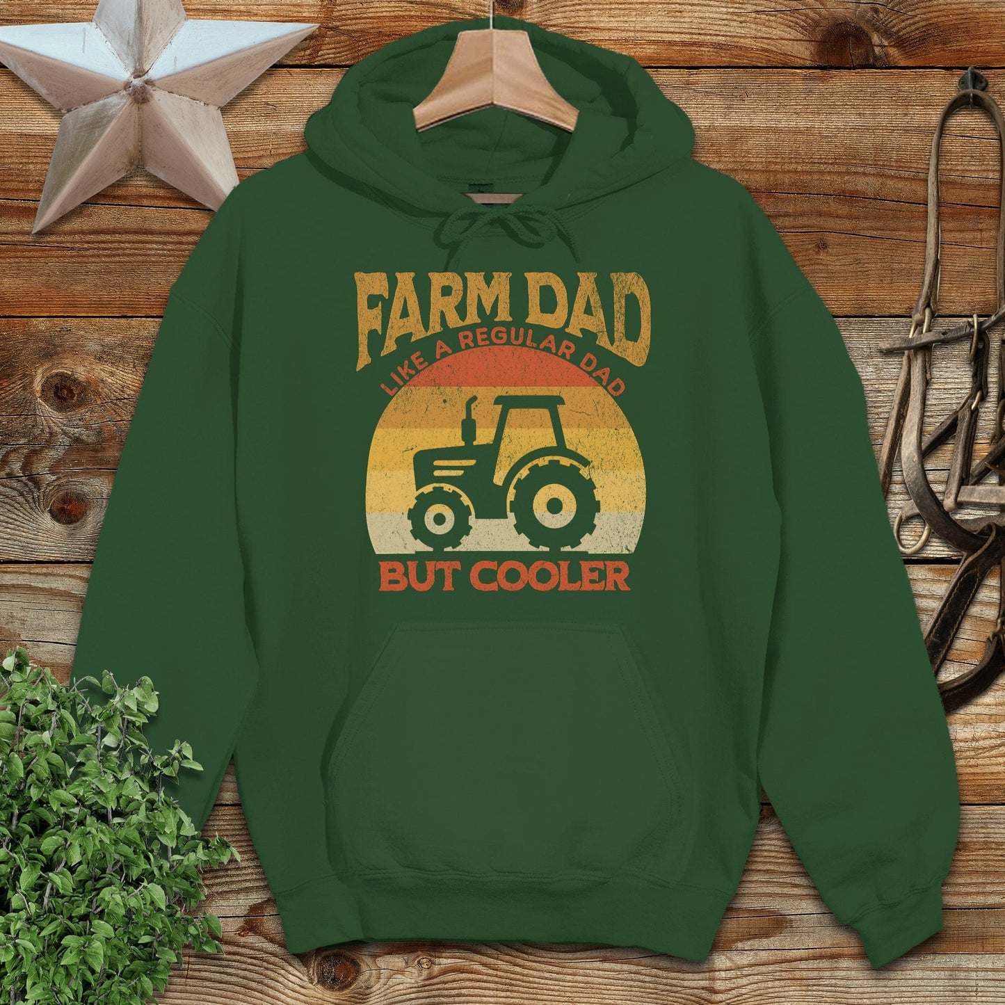 Farm Dad but Cooler Hoodie