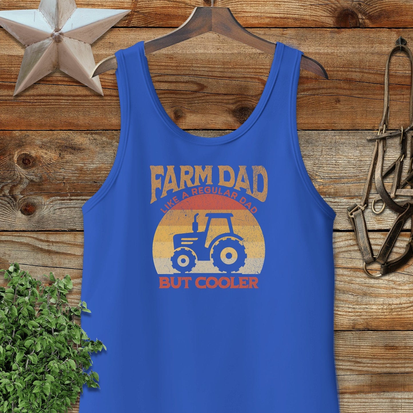 Farm Dad but Cooler Tank Top