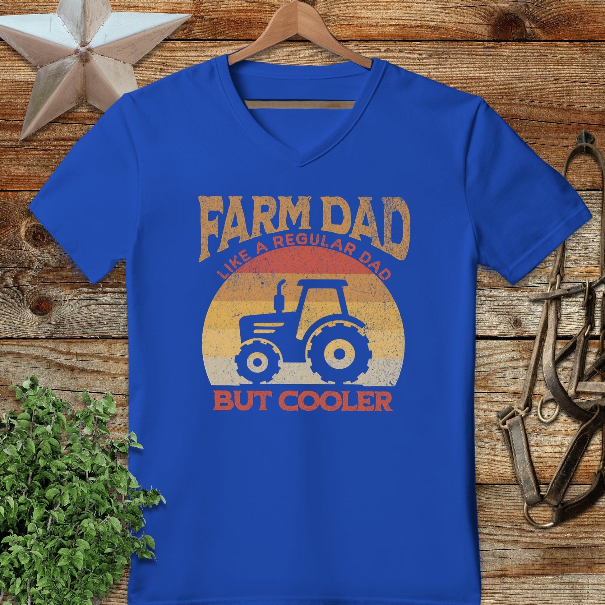 Farm Dad but Cooler V-neck