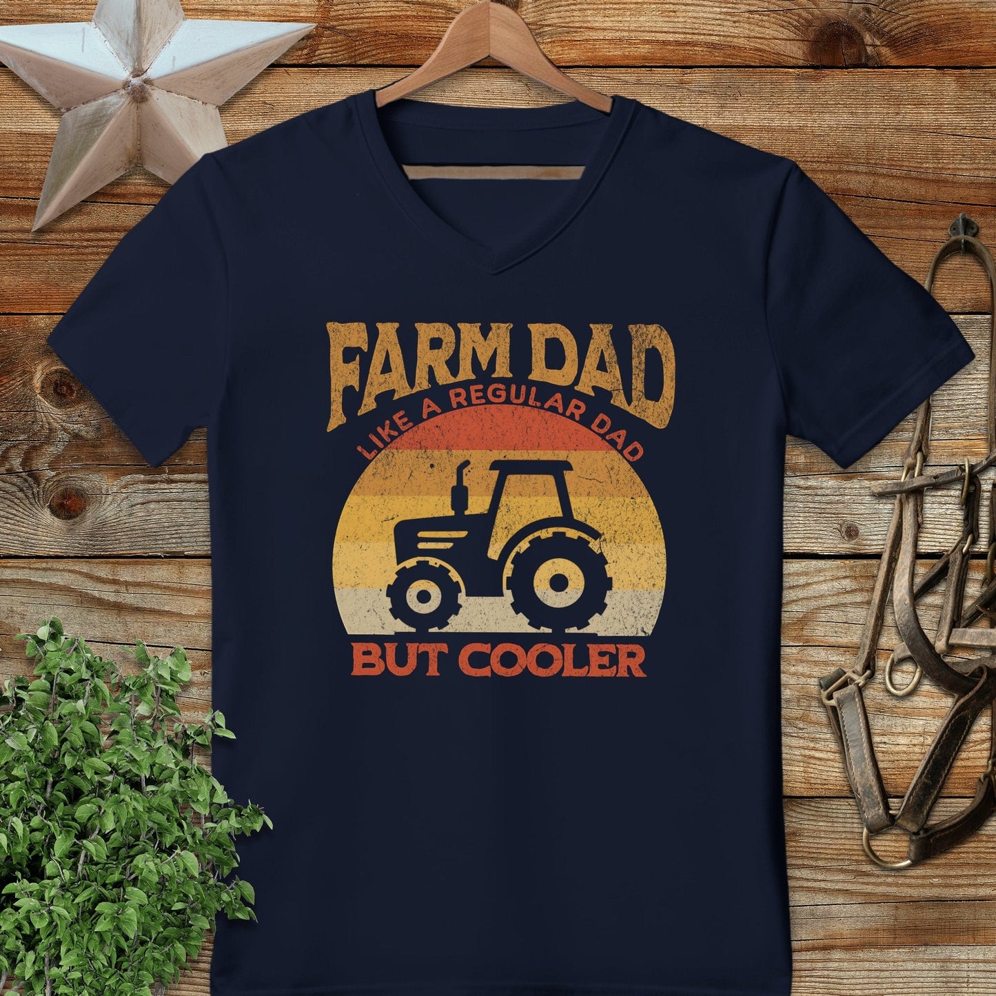 Farm Dad but Cooler V-neck