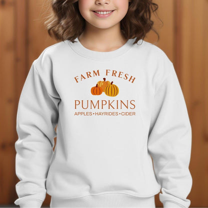 Farm Fresh Pumpkins Fall - Youth Shirt