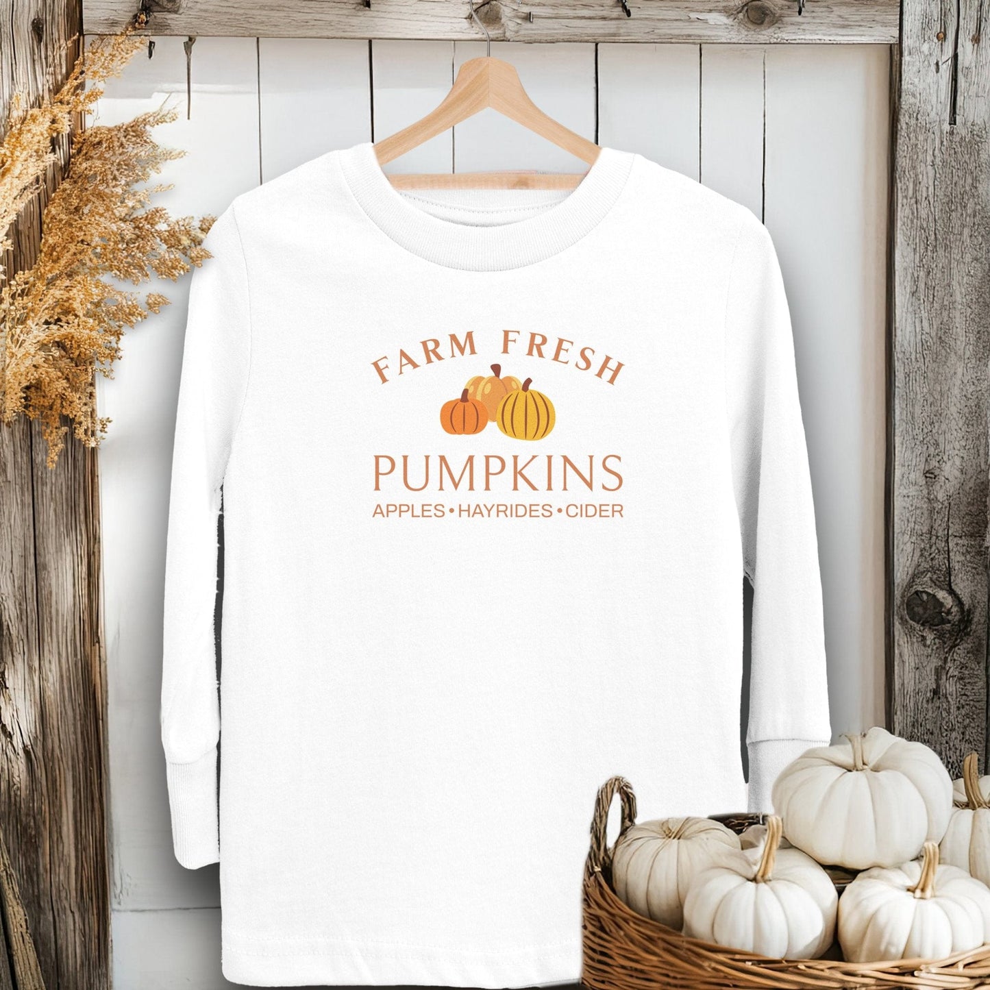 Farm Fresh Pumpkins Fall - Youth Shirt