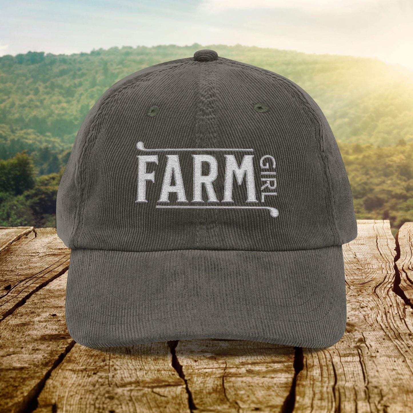 Farm Girl - Corduroy Cap