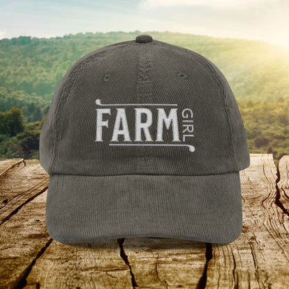 Farm Girl - Corduroy Cap