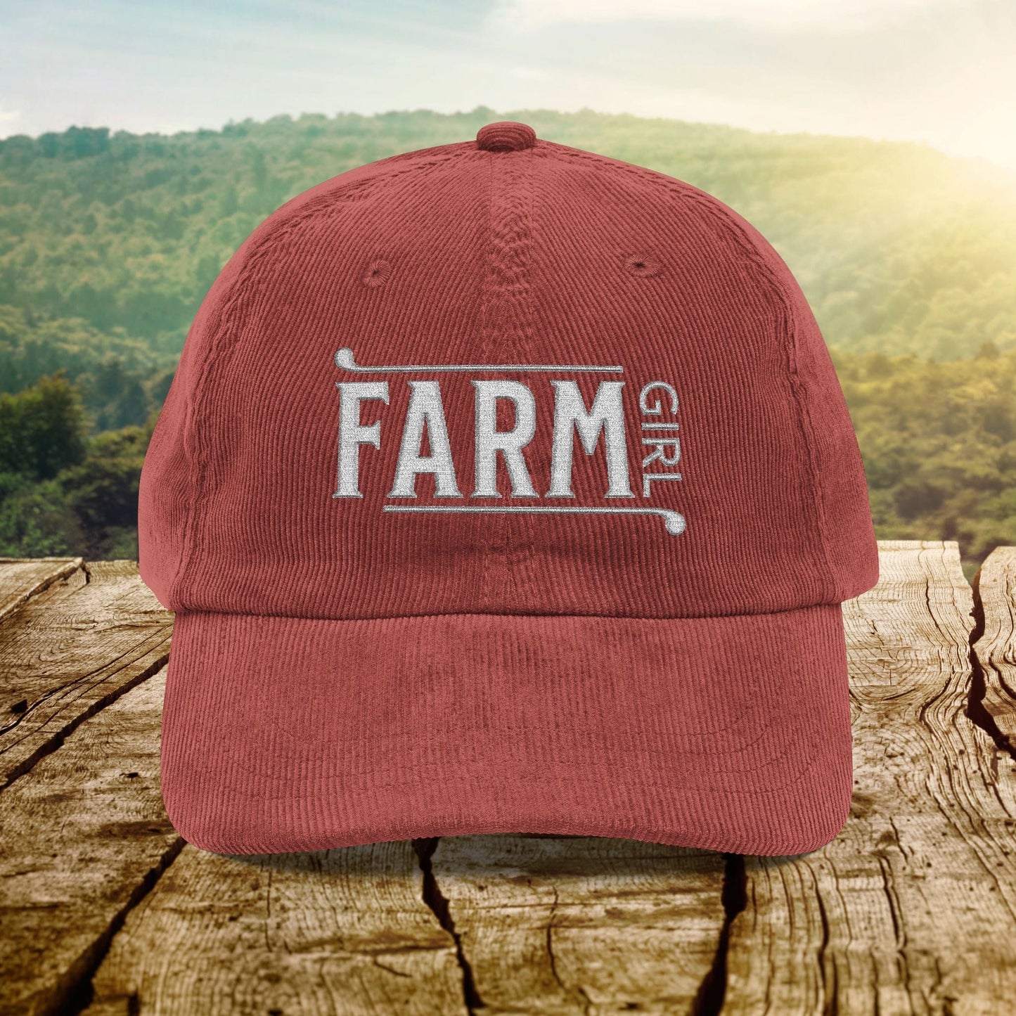 Farm Girl - Corduroy Cap
