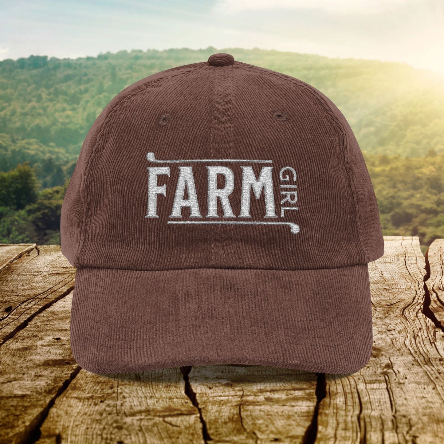 Farm Girl - Corduroy Cap