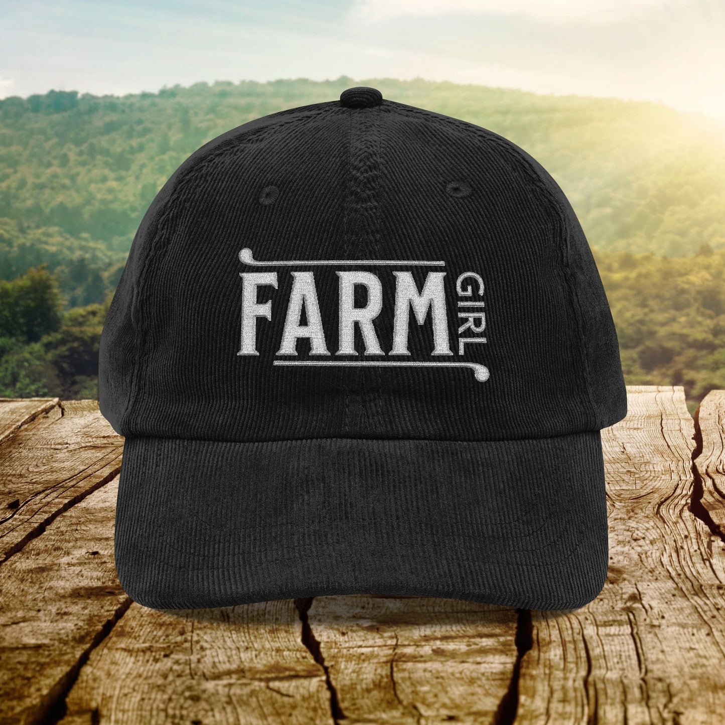 Farm Girl - Corduroy Cap
