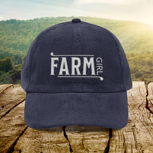 Farm Girl - Corduroy Cap