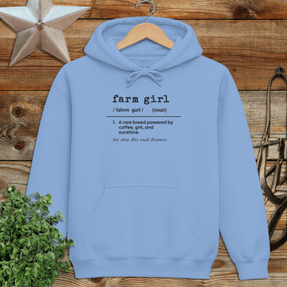 Farm Girl Definition Hoodie
