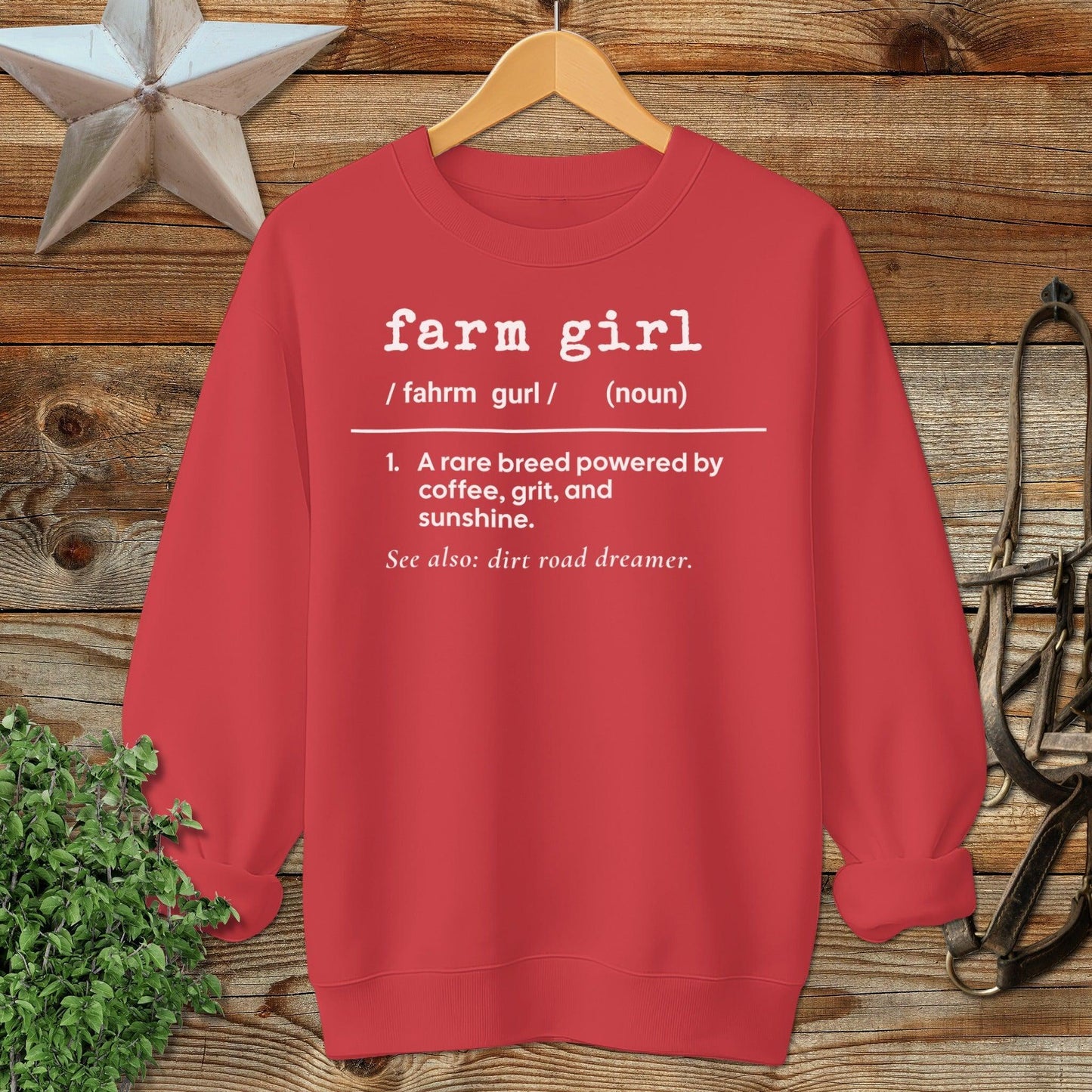 Farm Girl Definition Sweatshirt