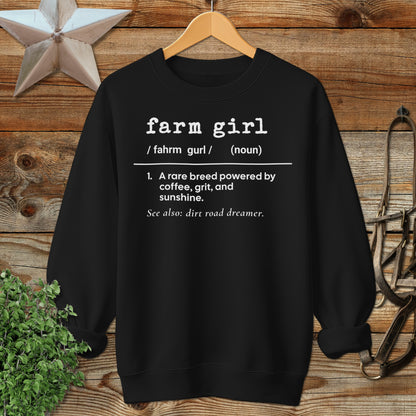 Farm Girl Definition Sweatshirt