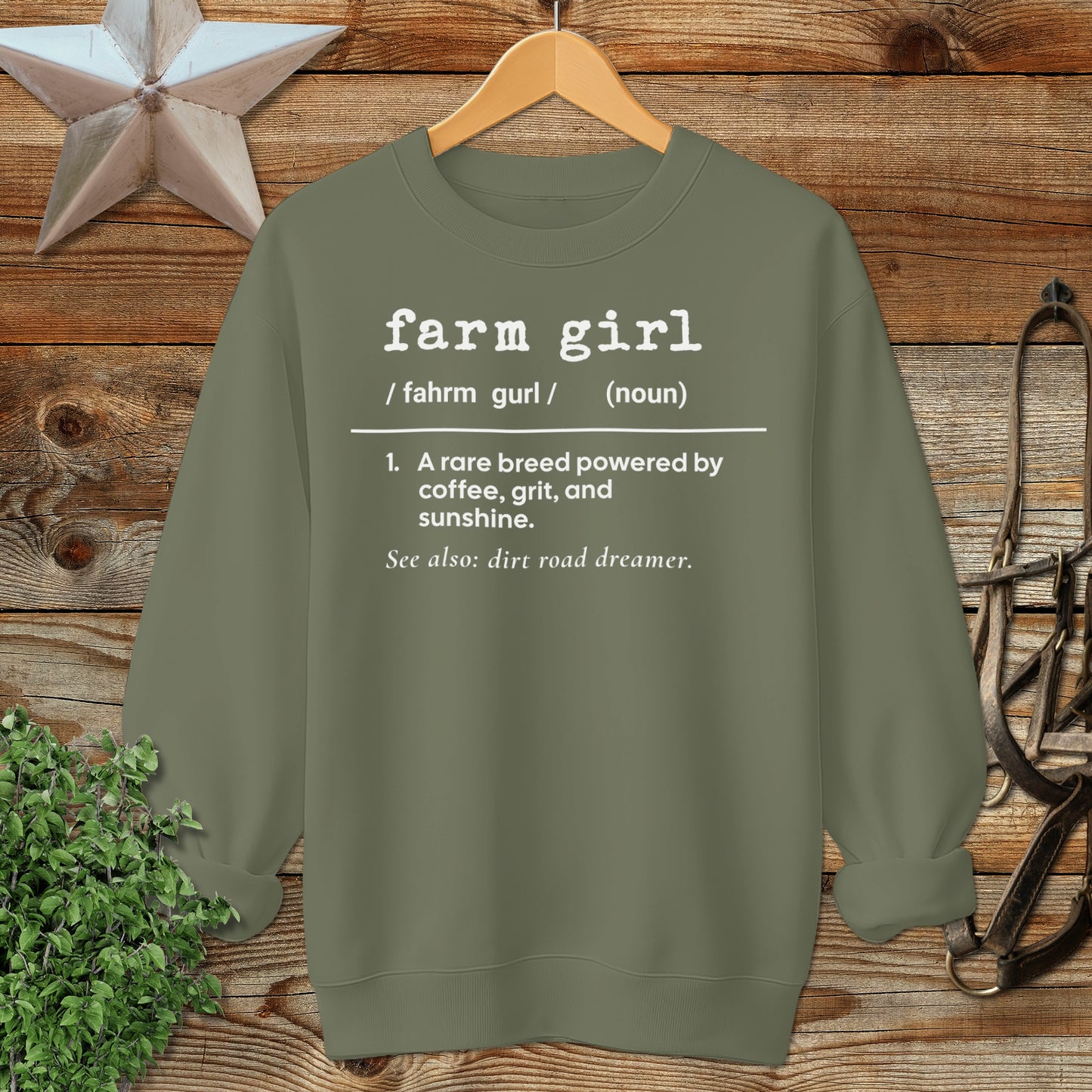 Farm Girl Definition Sweatshirt