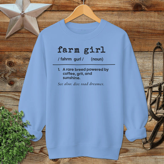 Farm Girl Definition Sweatshirt
