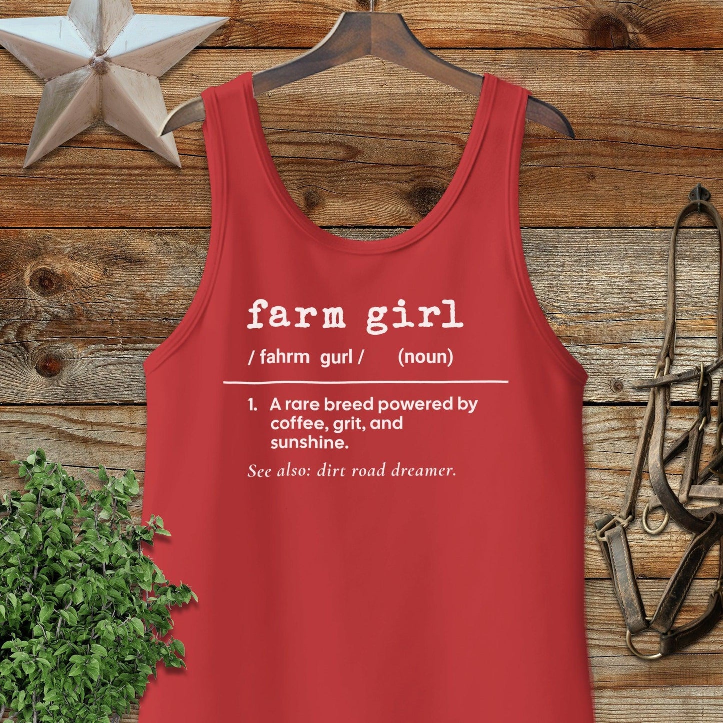 Farm Girl Definition Tank Top