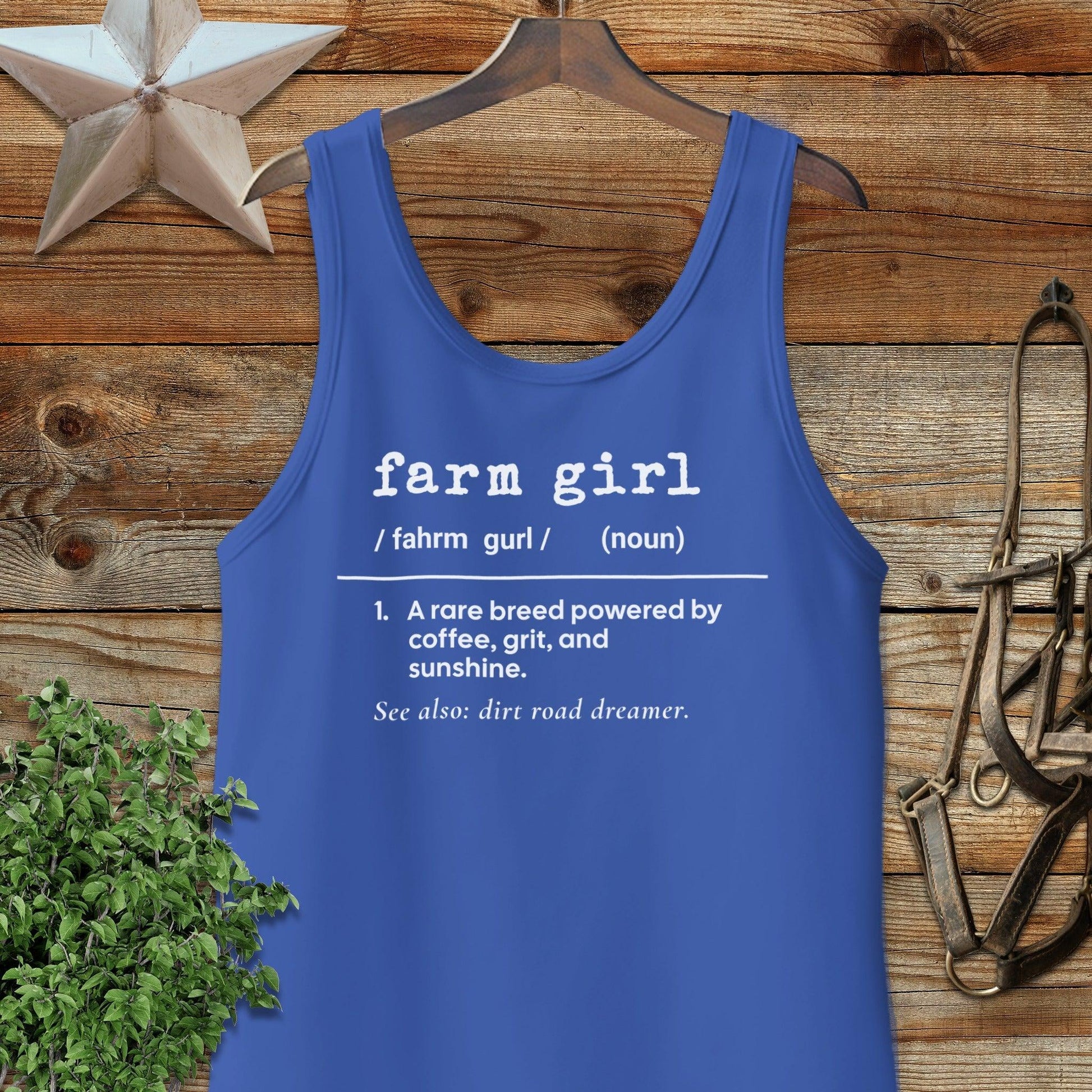 Farm Girl Definition Tank Top