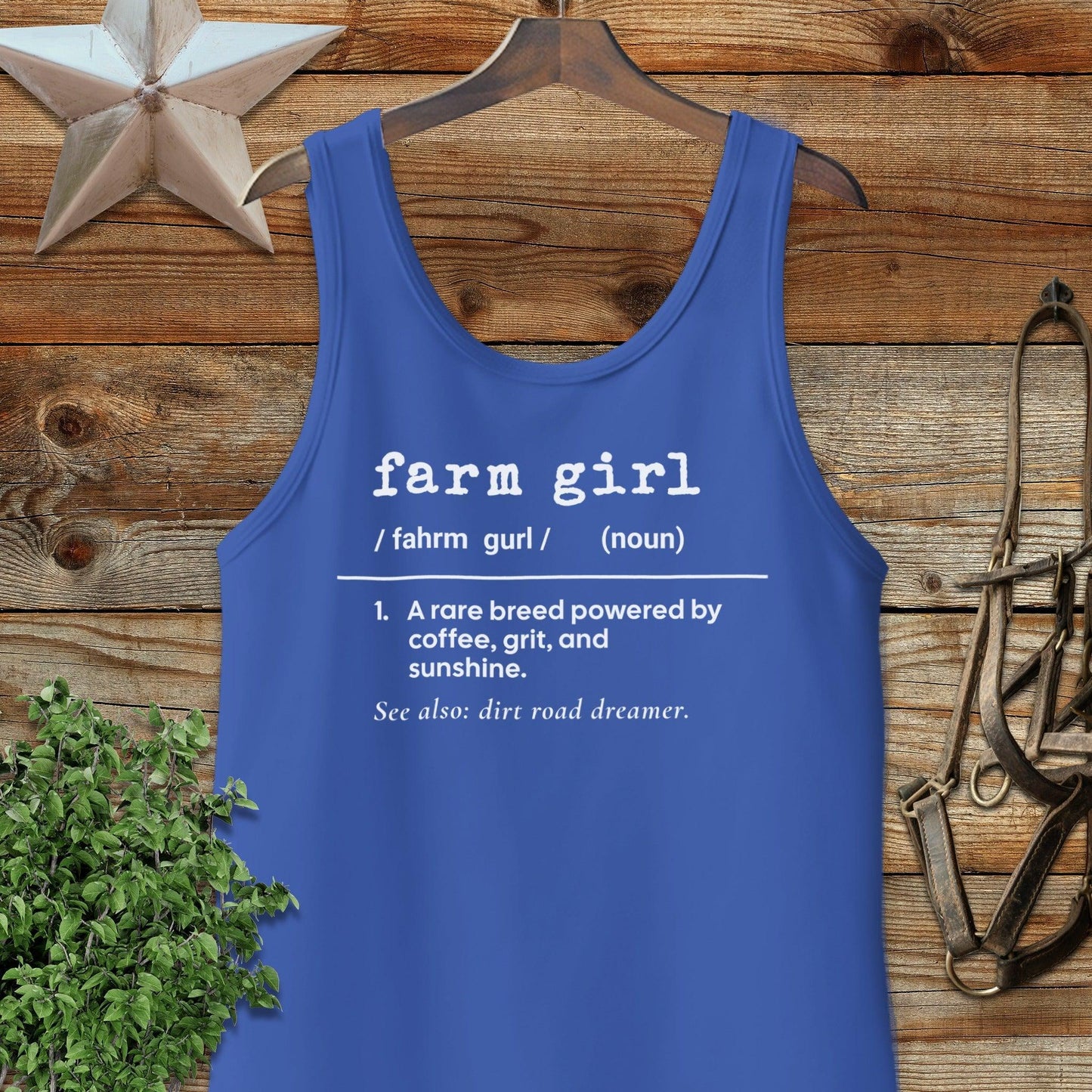 Farm Girl Definition Tank Top