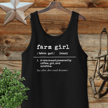 Farm Girl Definition Tank Top