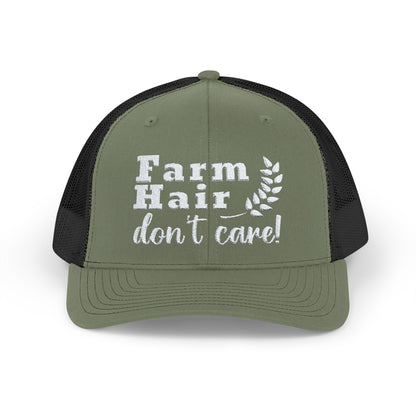 Farm Hair Don't Care - Trucker Cap