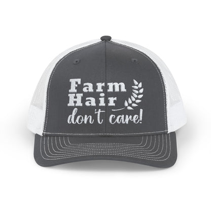 Farm Hair Don't Care - Trucker Cap