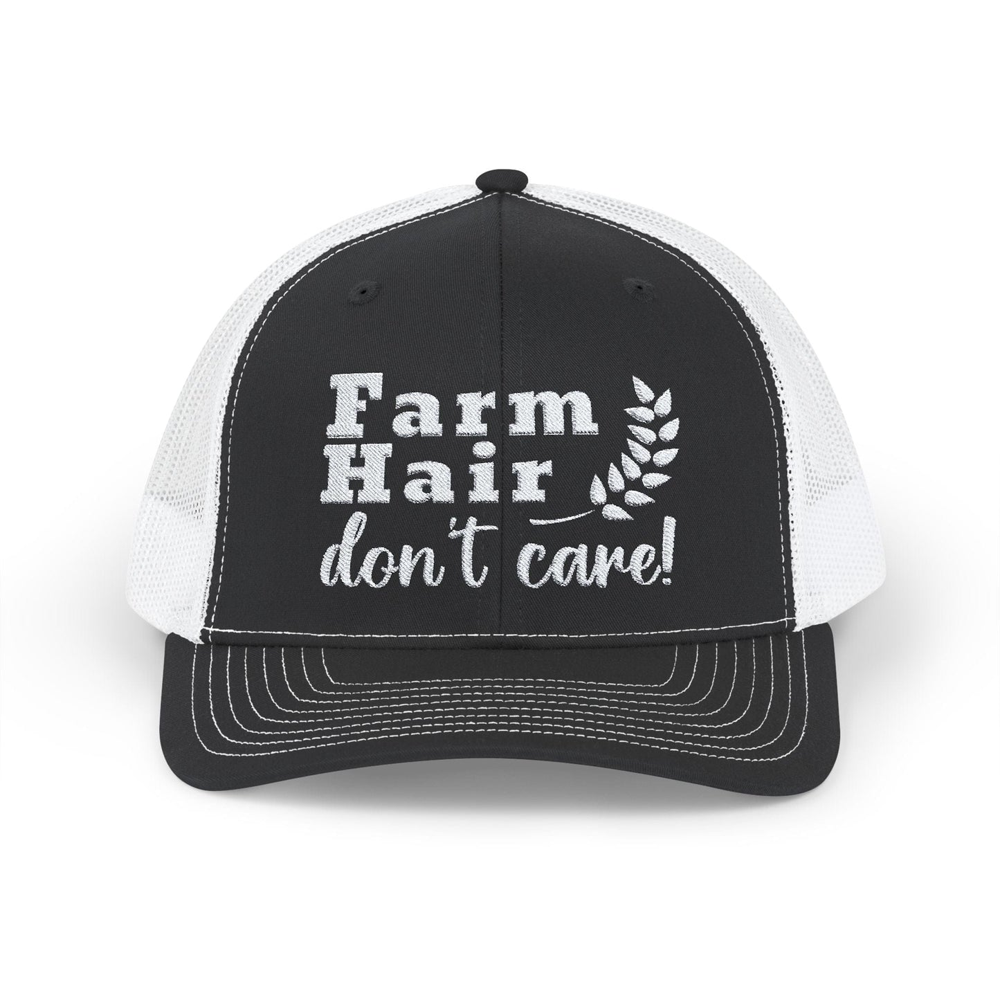 Farm Hair Don't Care - Trucker Cap
