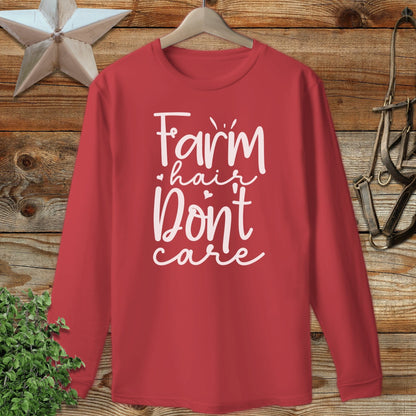 Farm Hair Long Sleeve Tee