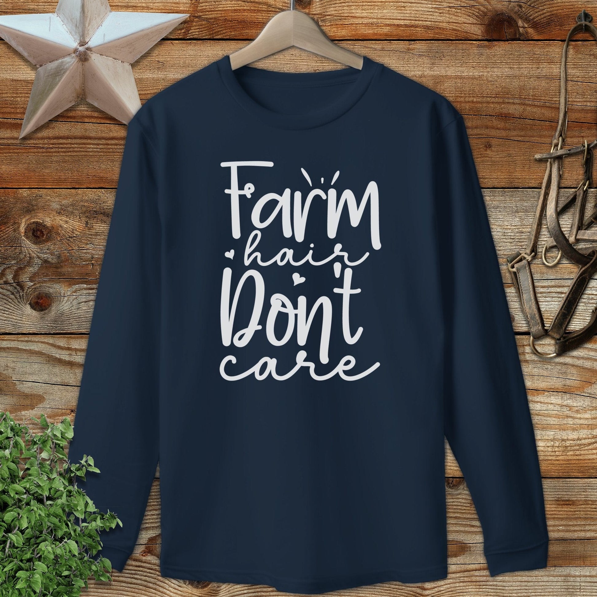Farm Hair Long Sleeve Tee